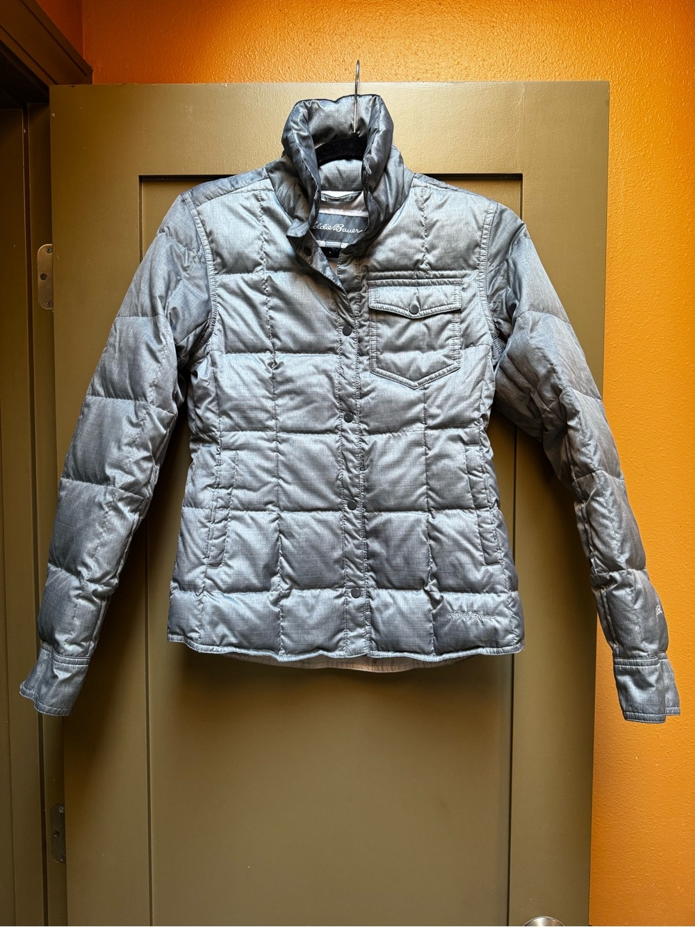 Eddie Bauer Quilted Puffer Jacket EB650 XS